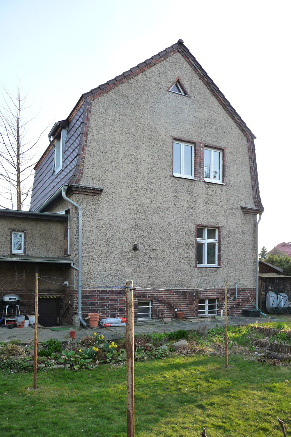 Wintergarten Kaulsdorf, Haus vor dem Anbau (Birkner Wintergärten)