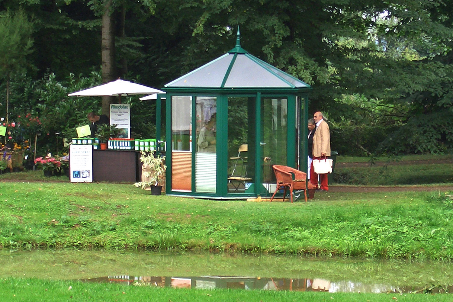Pavillon (Gartenausstellung) . Birkner Wintergärten (Foto: Birkner)