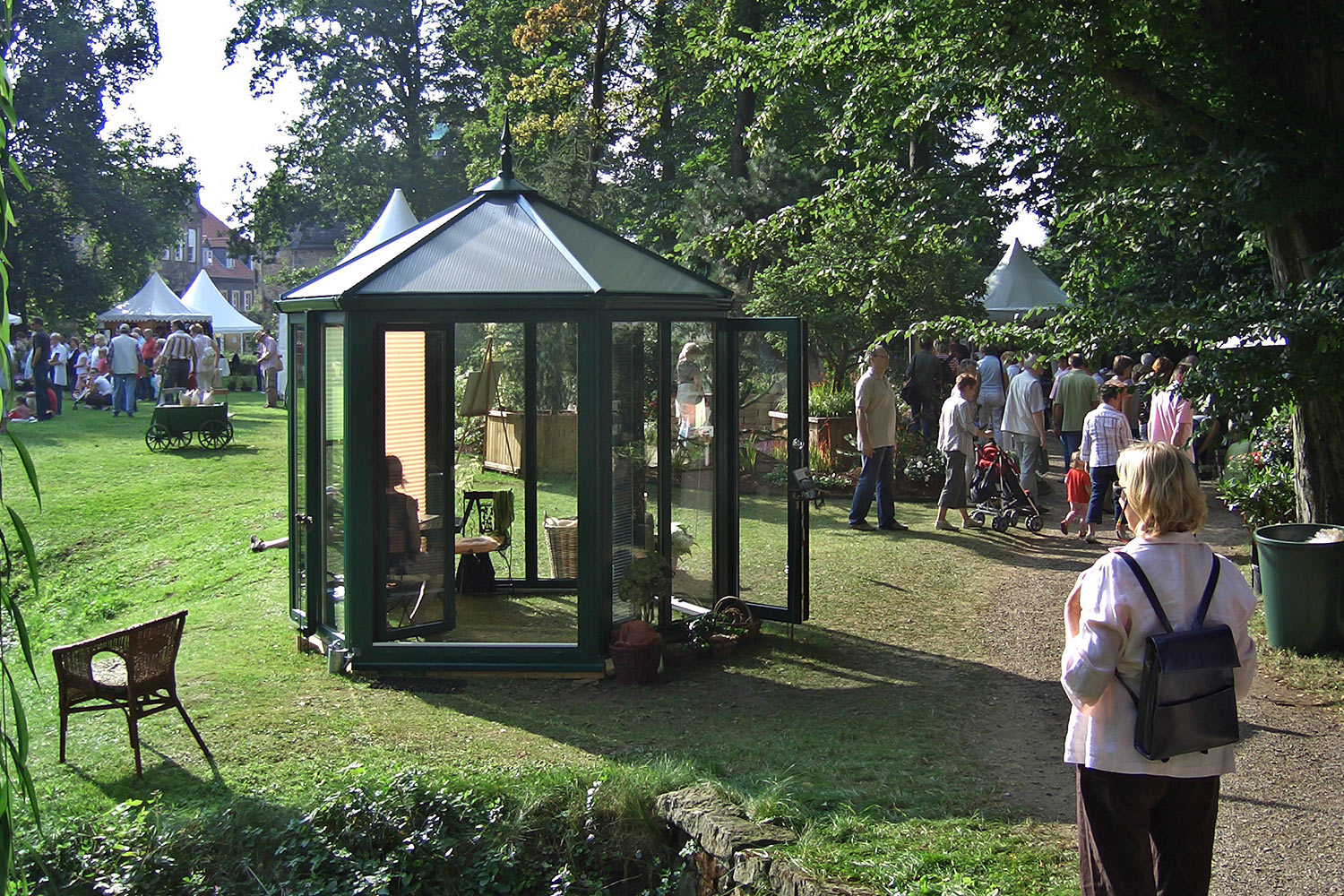 Pavillon (Gartenausstellung) . Birkner Wintergärten (Foto: Birkner)
