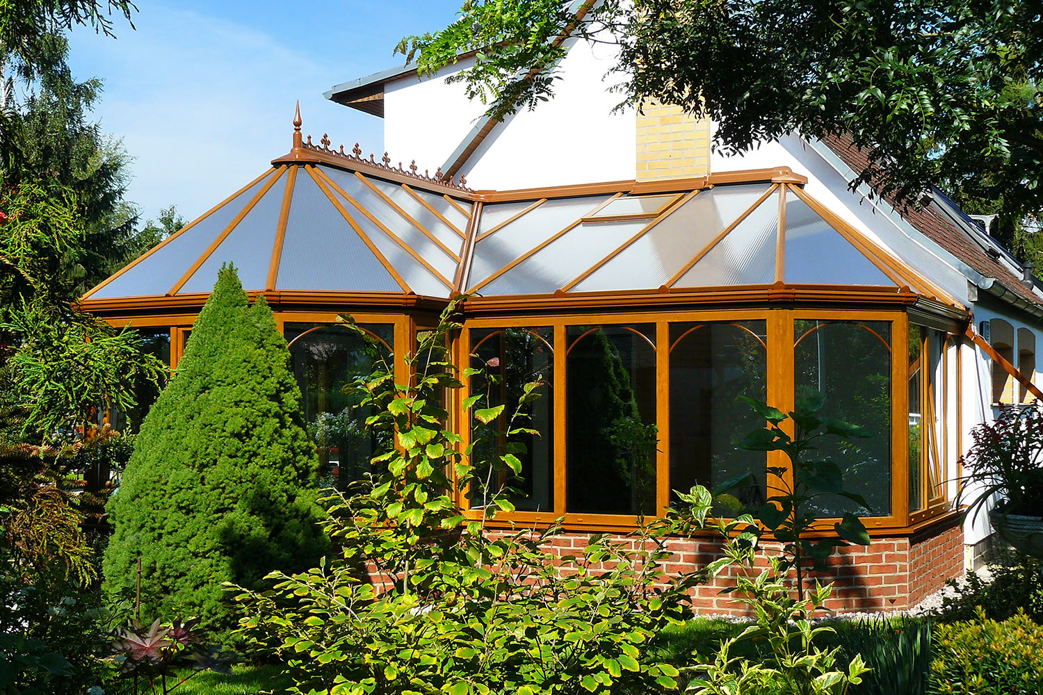 Wintergarten Sonnenblumensteig (Birkner Wintergärten)