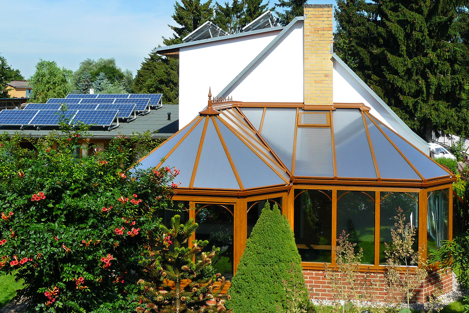 Wintergarten Sonnenblumensteig (Birkner Wintergärten)