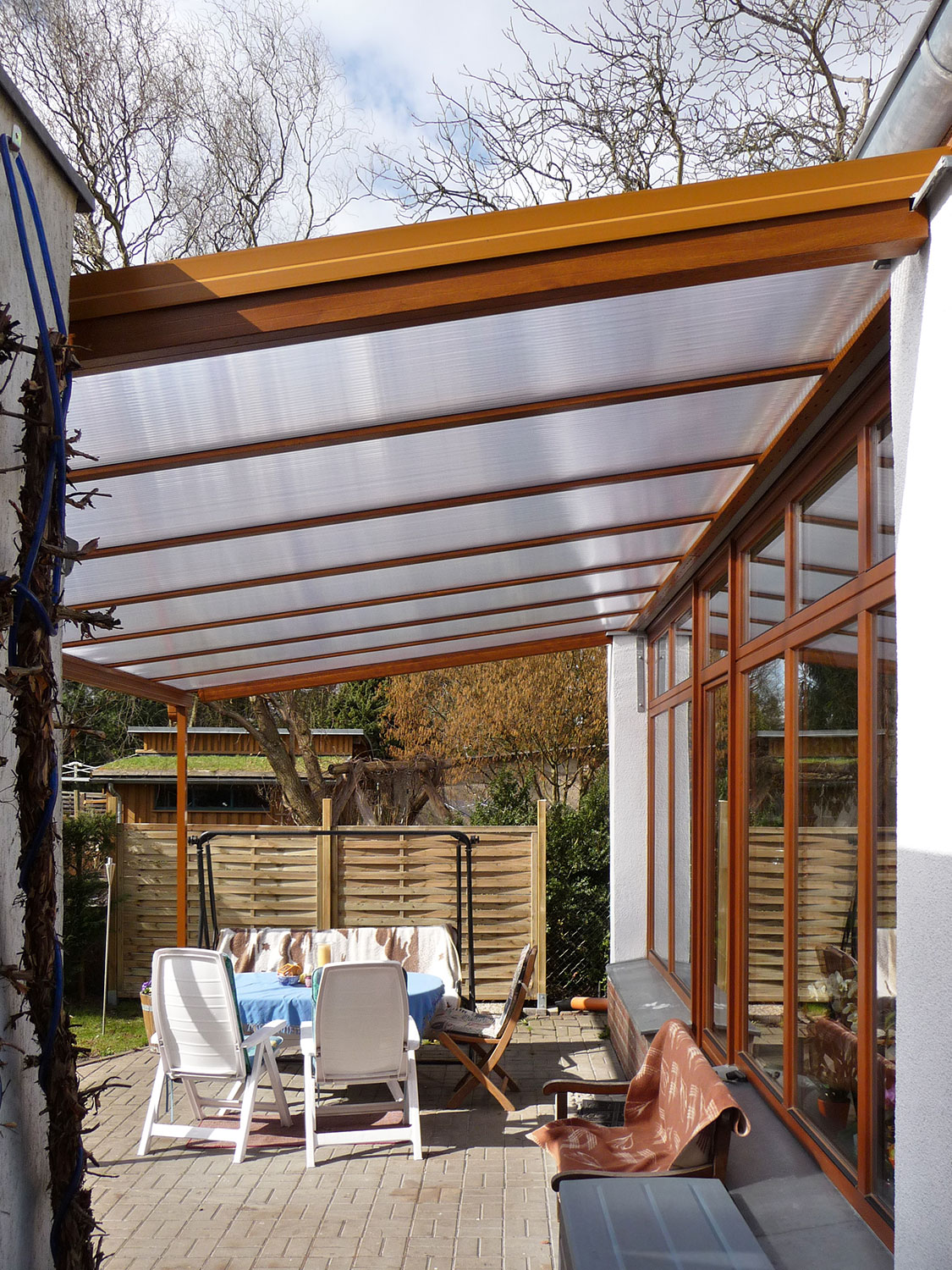 Terrassendach . Birkner Wintergärten (Foto: Birkner)